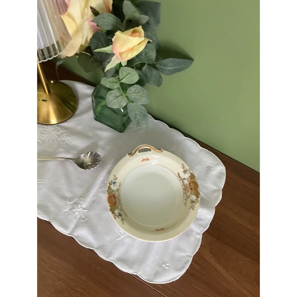 Vintage Noritake Handled Bowl M42290 | Japanese Fine Porcelain Serving Dish